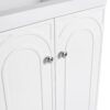 Modern Freestanding Bathroom Vanity With Soft Close Cabinet Doors, Excluding Sink - White - Image 14