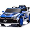 12V4A 20W*2 One Button Start, Forward And Backward, High And Low Speed, Music, Front Light, Power Display, Two Doors Can Open, 2.4G R / C, Seat Belt Four Wheel Absorber Kids Ride On Car - Blue - Image 8