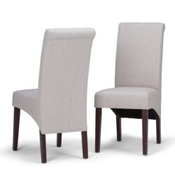 Avalon - Deluxe Parson Dining Chair (Set of 2) - Light Beige