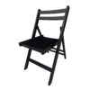 Folding Special Event Chairs, Foldable Style (Set of 4) - Black - Image 6