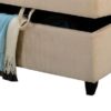 Belville - Ottoman With Storage - Beige - Image 4