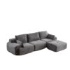 Compressed Sofa, Large Sectional Couches For Living Room - Gray - Image 16