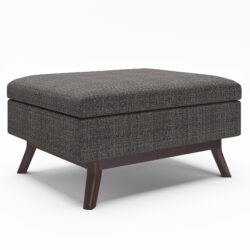 Owen - Coffee Table Storage Ottoman - Ebony