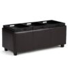 Avalon - Storage Ottoman - Tanners Brown - Image 3