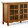 Acadian - Wide Storage Cabinet - Light Golden Brown - Image 5