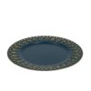 Polypropylene Charger Plate (Set of 8) - Blue / Gold - Image 3