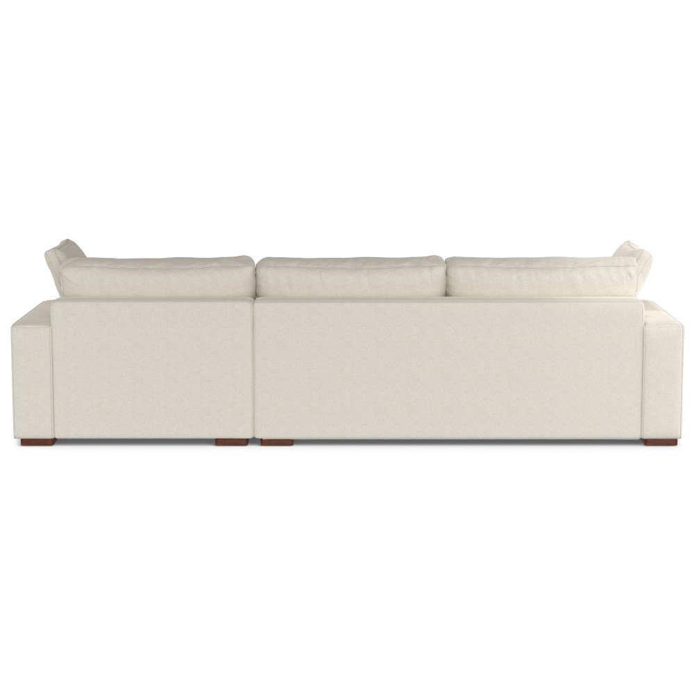 Charlie - Deep Seater Right Sectional Sofa - Cream - Image 13