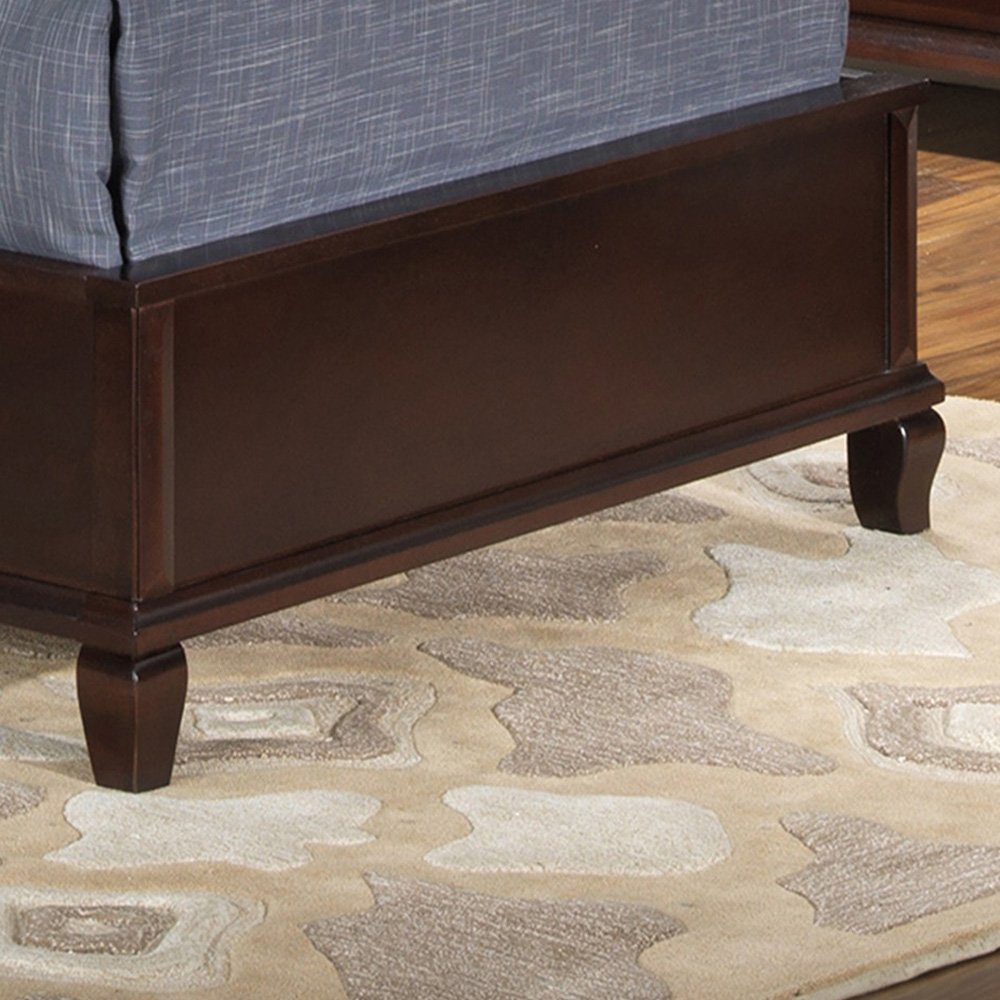 Twin Charming Transitional Bed - Cappuccino - Image 4