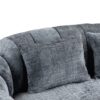 Contemporary Bean Bag Sofa Lazy Sofa Durable Comfort Lounger For Indoor & Outdoor Use - Gray - Image 21