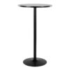 Pebble - Mid-Century Modern Table Adjusts From Dining To Bar - Black - Image 2