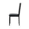5 Piece Dinning Set With Faux Marble Top, Table & 4 Chairs - Black - Image 9