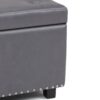Hamilton - Storage Ottoman - Stone Gray - Image 7