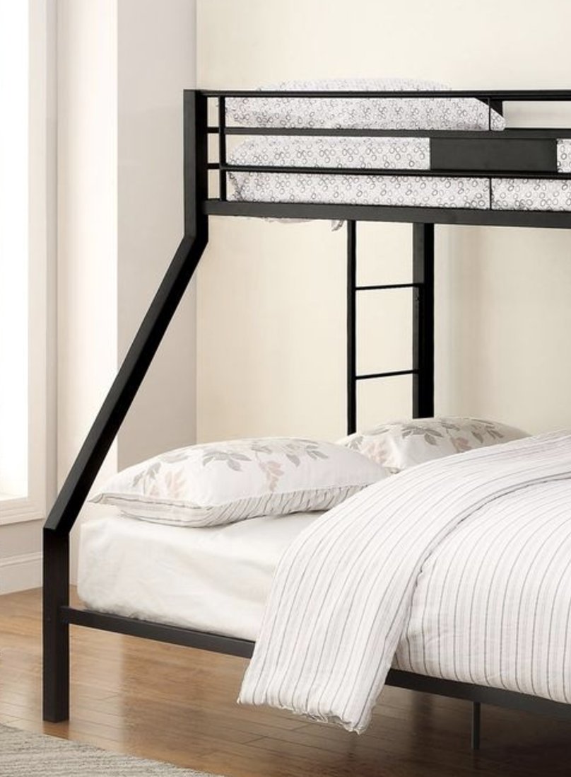 Limbra - Twin Long Queen Bunk Bed - Black - Image 8