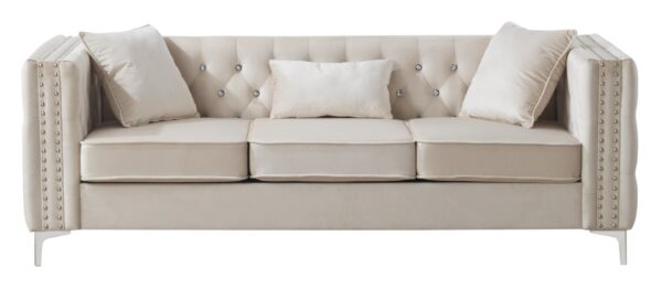 Paige - Sofa - Ivory
