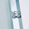 Double Sliding Shower Door, Aluminium Alloy Frame, 5 / 16" (8Mm) Thick Sgcc Tempered Clear Glass - Chrome - Image 6