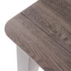 Rustic Farmhouse Dining Table With Square Leg Design - Brown - Image 12