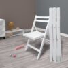 Folding Special Event Chair, Foldable Style (Set of 4) - White - Image 4