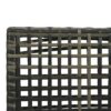 6 Piece Patio Sofa Furniture Set, Half Moon Outdoor Sectional Sofa With 2 High Low Coffee Tables, Wicker Rattan, Tempered Glass, 4 Pillows & Cushions, For Backyard, Garden, Poolside - Gray - Image 17