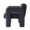 31.10" Boucle Upholstered Accent Chair - Dark Gray - Image 5