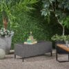 Rupert - Storage Unit Resin Wicker Outdoor Storage - Gray - Image 2