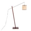 Arturo - Contemporary Floor Lamp - Walnut - Image 3
