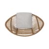Cordella - Outdoor Woven Wicker Chairs With Cushions, (Set of 2) - Brown / Beige - Image 10