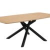 Lawton - 7 Pieces Dining Room Set - Natural / Black / Gray - Image 2