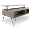 Hunter - Lift Top Coffee Table - Gray - Image 5