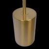 Harmony - Floor Lamp With Rotary Switch Triple Spots Block Base - Gold - Image 4