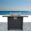 Fire Pit For Outdoor Home Garden Backyard Fireplace - Gray - Image 2