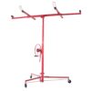 Drywall Panel Lifter Drywall Panel Hoist Jack Lifter Jack Rolling Caster Panel Hoist 11Ft - Red - Image 2