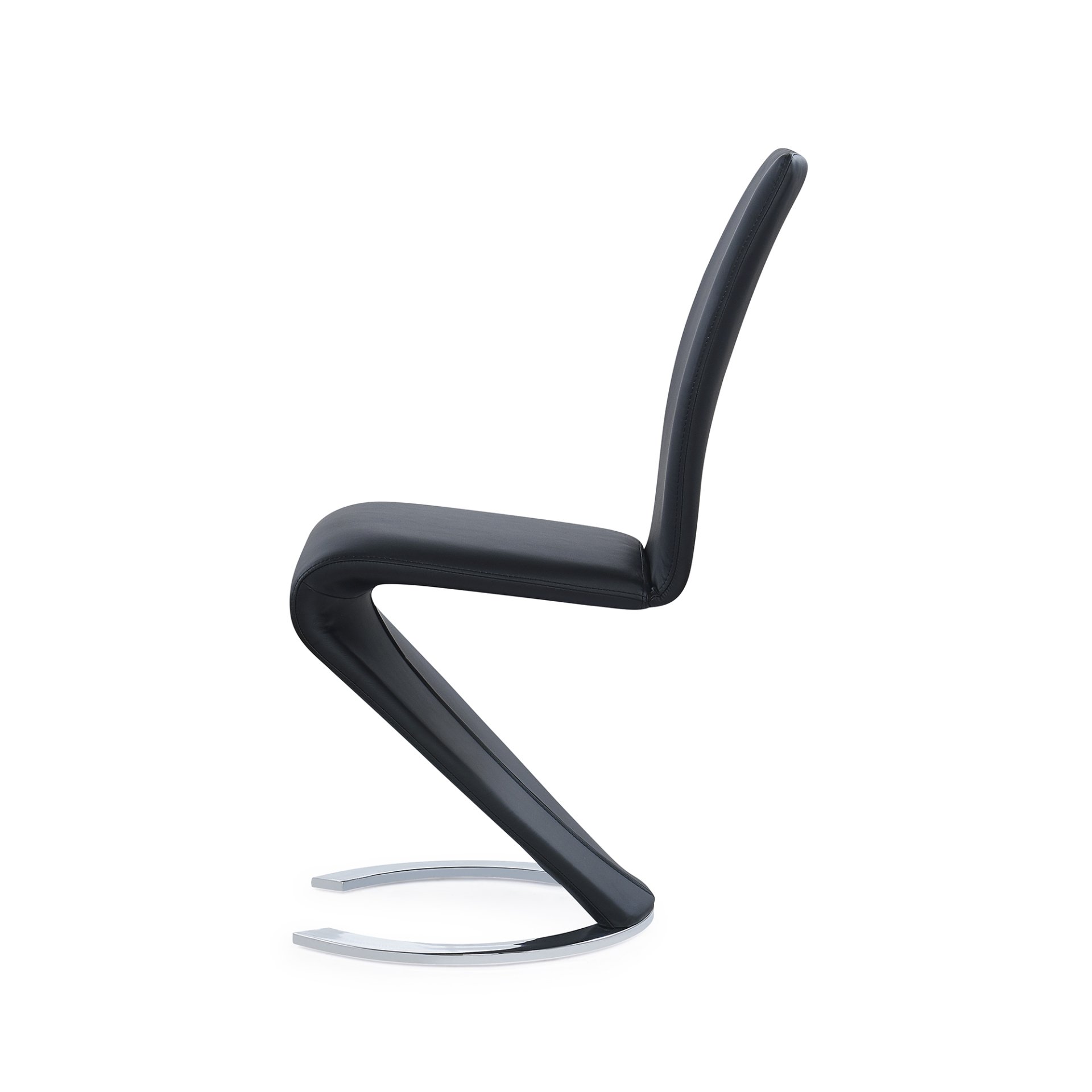 Marcus - Horseshoe Dining Chairs (Set of 2) - Black - Image 8