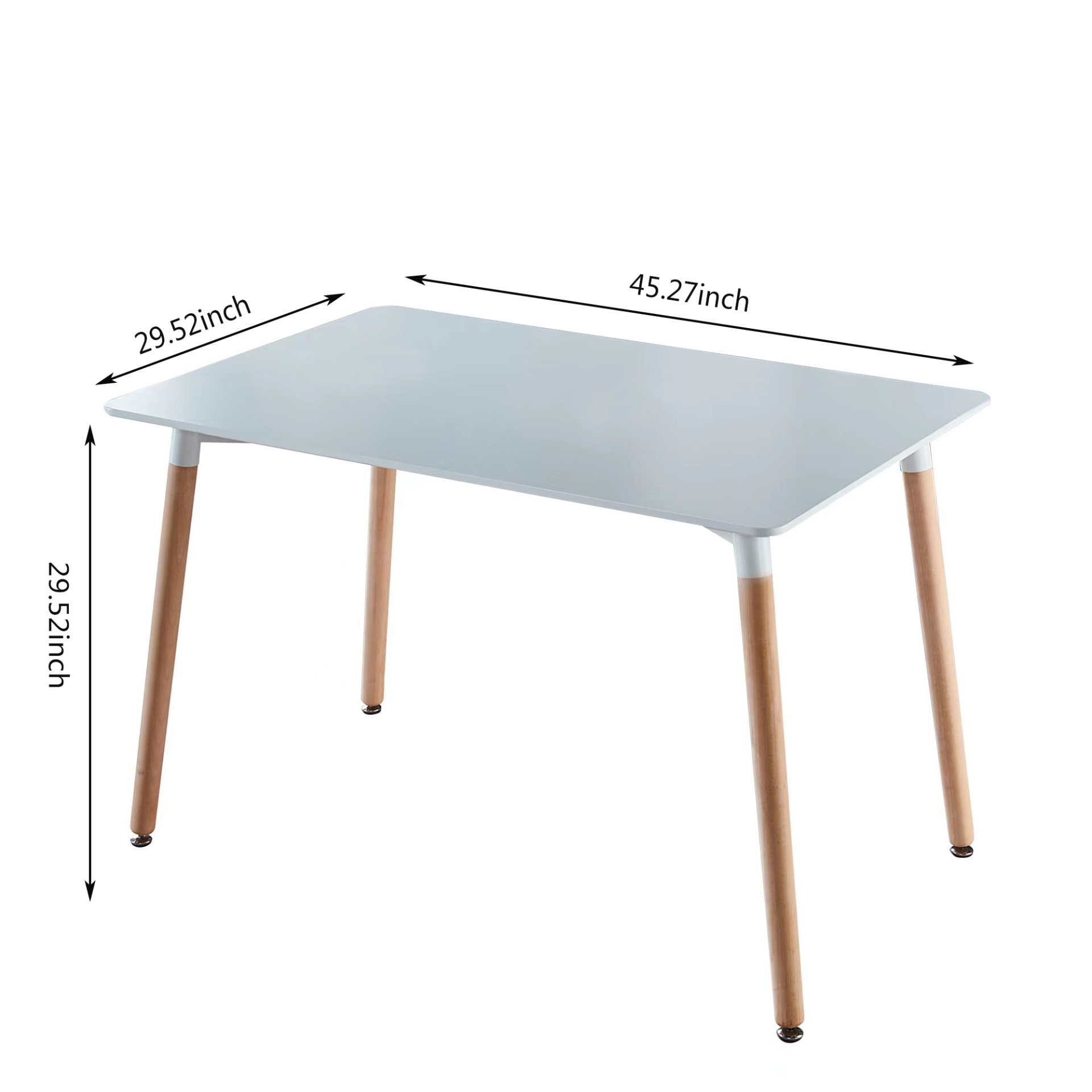Table, Dining Table, Office Table, Coffee Table - White - Image 3