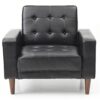 Andrews - Chair Bed - Black - Image 3