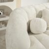 High Back Bean Bag Sofa Couch For Adults And Kids, Comfortable Lounger, Indoor & Outdoor Use - White - Image 14