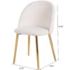 Marion - Mid-Century Modern Dining Chair (Set of 2) - Gold / White - Image 16