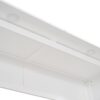 Full Size Murphy Wall Bed With Shelves And LED Lights - White - Image 10