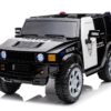 12V7A 30W*2 Four-Wheel Drive Leather Seat One Button Start, Forward And Backward, High And Low Speed, Music, Front Light, Power Display, Two Doors Can Open, 2.4G R / C, Seat Belt Four Wheel Absorber - Black - Image 4