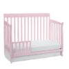 Riley - 4 In 1 Convertible Crib - Pink - Image 8
