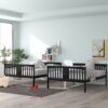 Full Over Full Bunk Bed With Ladder For Bedroom - Espresso - Image 9