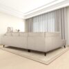 Amara - Left Sectional Sofa - Cream - Image 2