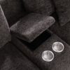 Nyeisha - Piece Upholstered Sofa & Chaise - Coffee - Image 12