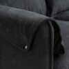 Convertible Combination Sofa, Sofa L Shaped, Sofa With Footstools With Storage Sofa For Living Room, Living Room 3 Seater Combination Sofa - Gray - Image 5