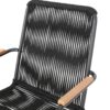 Moonstone - Outdoor Club Chair Set With Rope Weave Design - Black - Image 13
