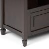 Connaught - Entryway Storage Bench - Dark Chestnut Brown - Image 5