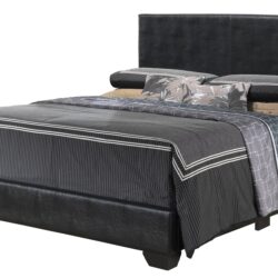 Full Bed For Casual Elegance - Sleek Black