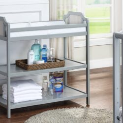 Brees - Changing Table - Gray / Graystone