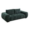 Ferrand - 2 Pieces Green Living Room Sofa & Loveseat Set - Green - Image 8