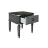 House Beatrice - End Table - Charcoal / Light Gray - Image 3