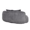 Bean Bag Sofa Lazy Sofa Durable Comfort Lounger High Back Bean Bag Chair Couch For Adults And Kids, Indoor & Outdoor - Dark Gray - Image 21